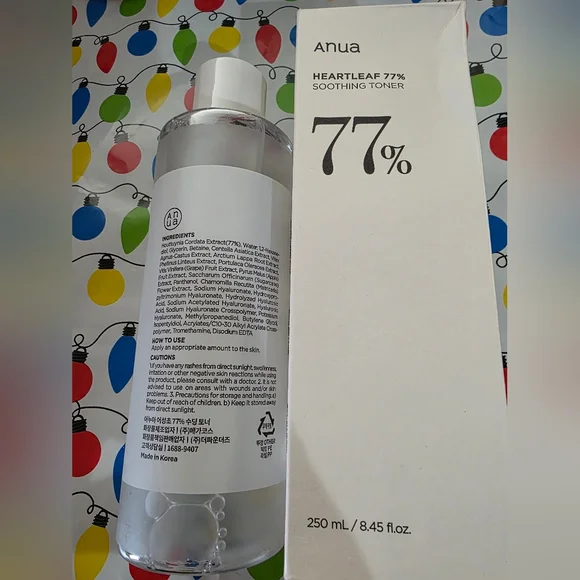 🎁💜🎁anua Korean Brand heartleaf 77% Soothing Toner - Picture 2 of 4